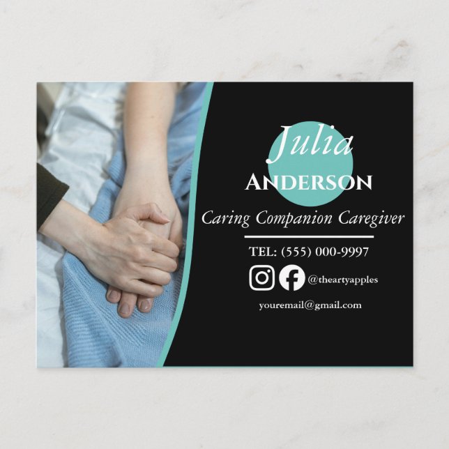 Caring Companion Caregiver Postcard (Front)