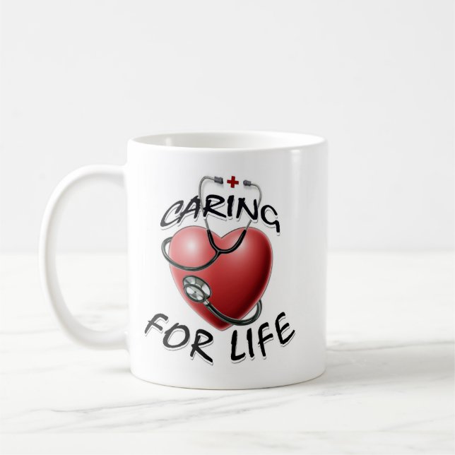 Caring For Life Nurse Mug (Left)