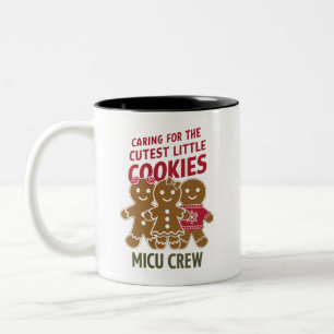 Caring For The Cutest Little Cookies Nicu Nurse Two-Tone Coffee Mug