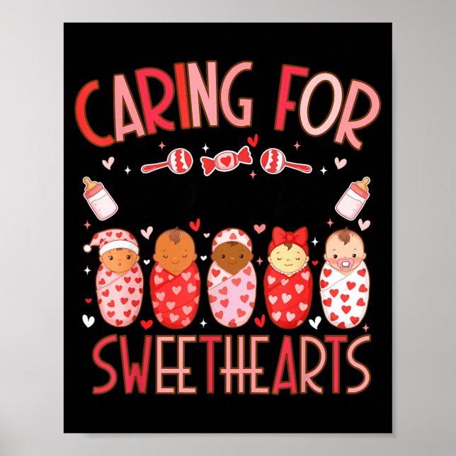 Caring For The Cutest Sweethearts Nicu Nurse Valen Poster (Front)