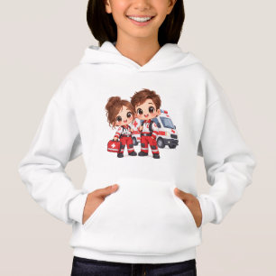 Caring Paramedic Duo Hoodie
