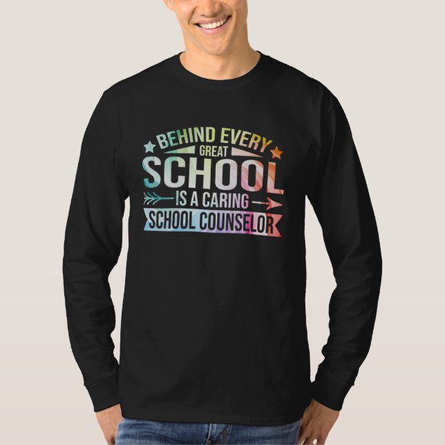 Caring School Counselor T-Shirt (Front)