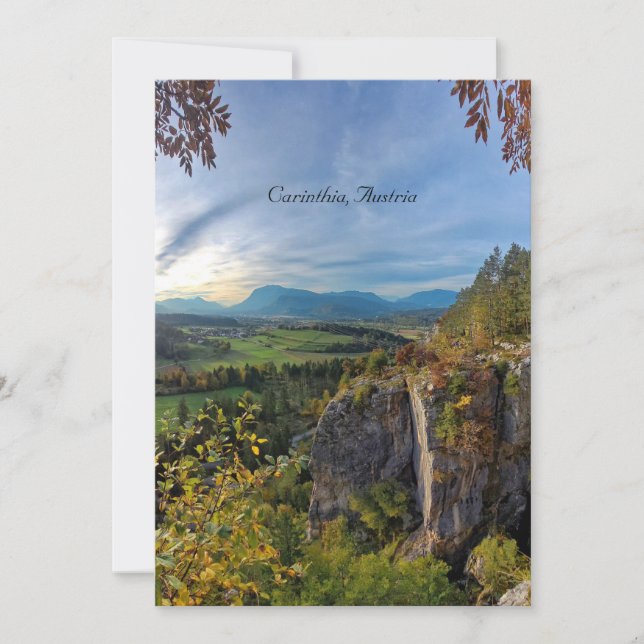 Carinthia, Austria Card (Front)