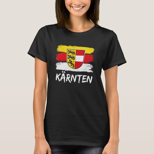 Carinthia Austria Klagenfurt hiking traditional co T-Shirt (Front)
