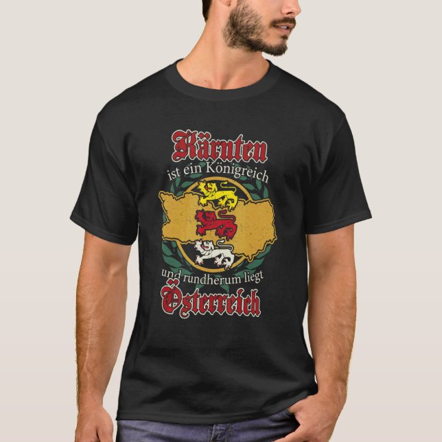 Carinthia Austria Klagenfurt hiking traditional co T-Shirt (Front)