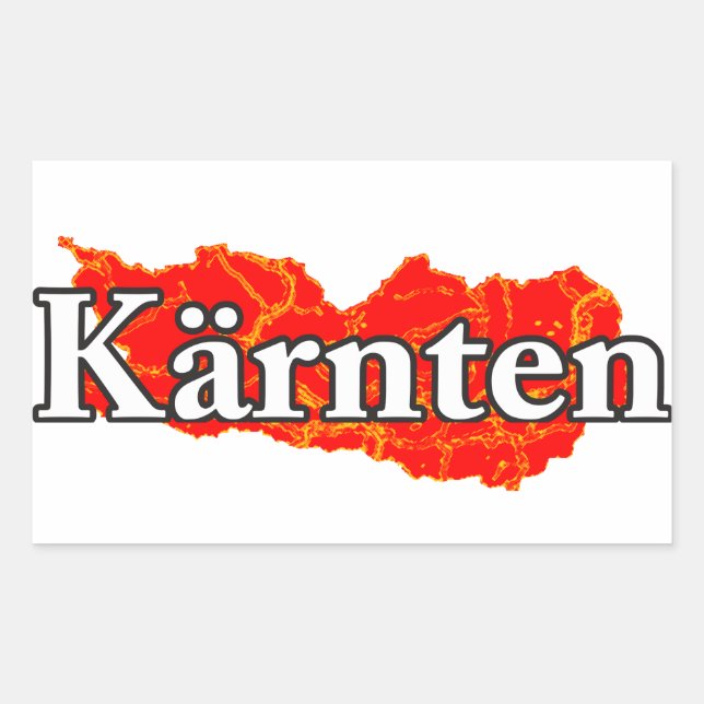 Carinthia Rectangular Sticker (Front)