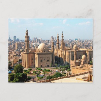 Cario Egypt Skyline Postcard by GreatDrawings at Zazzle