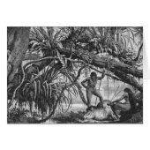 Caripuna Indians with tapir (Front Horizontal)