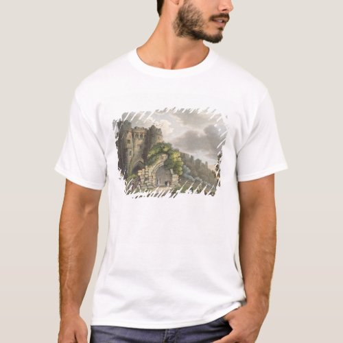 Carisbrook Castle from The Isle of Wight Illustr T_Shirt