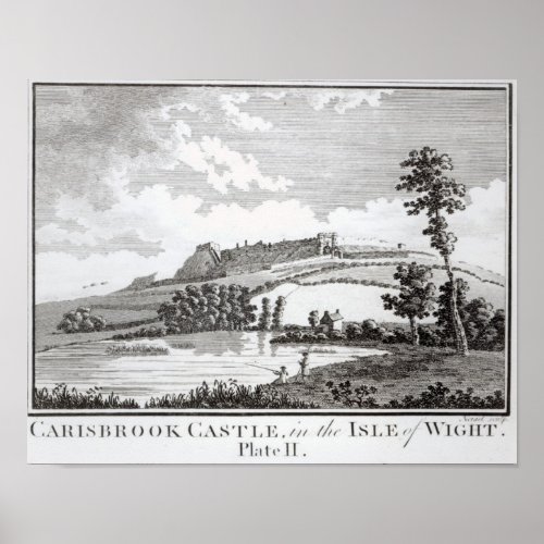 Carisbrook Castle in the Isle of Wight Poster