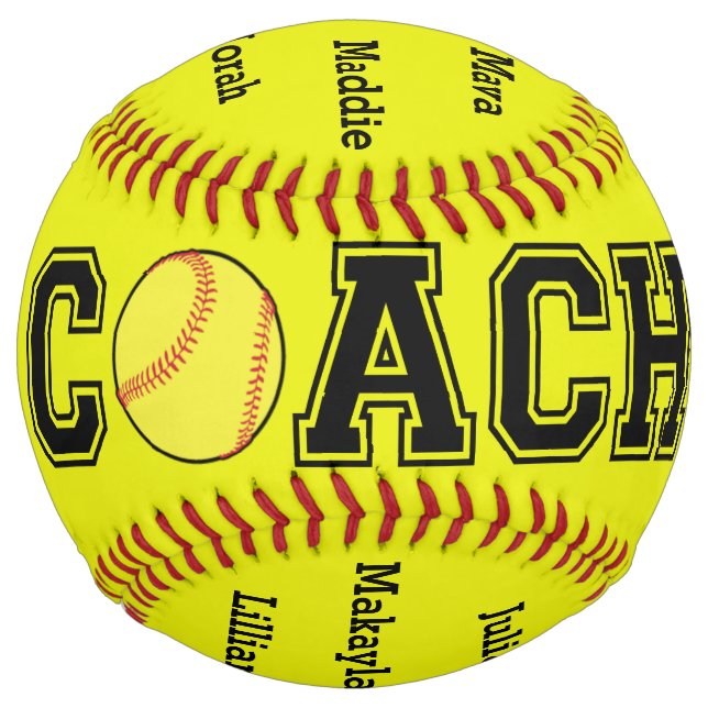 Carissa - Custom softball (needs coach name added) (Front)