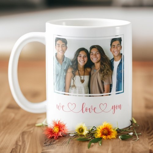 Carissma Heart _ We Love You _ Mothers Day Photo  Coffee Mug