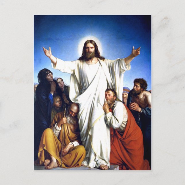 Carl Bloch artwork, Christus Colsulator Postcard (Front)