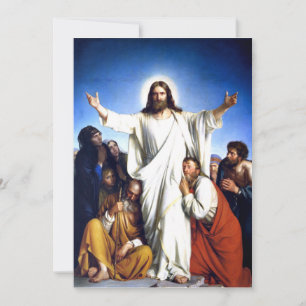 Carl Bloch artwork, Christus Consulator Holiday Card