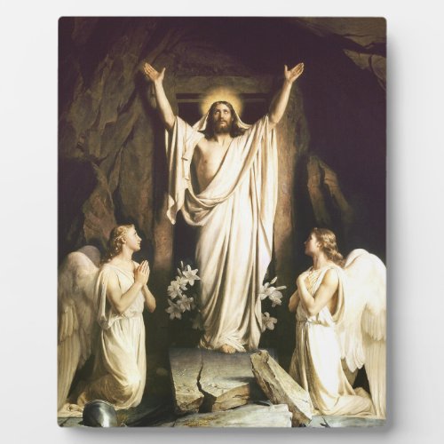 Carl Bloch _ Resurrection Of Christ Plaque