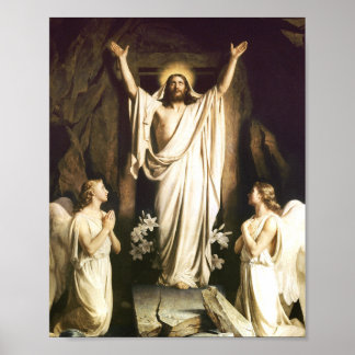 Carl Bloch - Resurrection Of Christ Poster