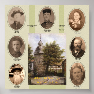 Carl, Christian, Christiane, Georg, Karoline, W... Poster