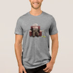 Carl from Disney Pixar UP - Sitting Tri-Blend Shirt<br><div class="desc">Embark on a whimsical adventure with this charming t-shirt featuring Carl Fredricksen, the lovable adventurer from Disney Pixar's Up. This design captures Carl's iconic pose, sitting with his cane and hat, ready to embark on a new adventure. Perfect for fans of the heartwarming film, this t-shirt is a comfortable and...</div>
