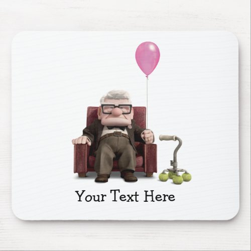 Carl from the Disney Pixar UP Movie Mouse Pad