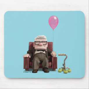 Carl from the Disney Pixar UP Movie Mouse Pad