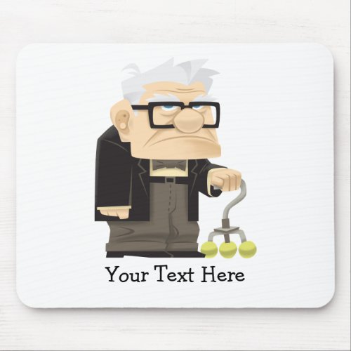 Carl from the UP Movie _ concept art Mouse Pad