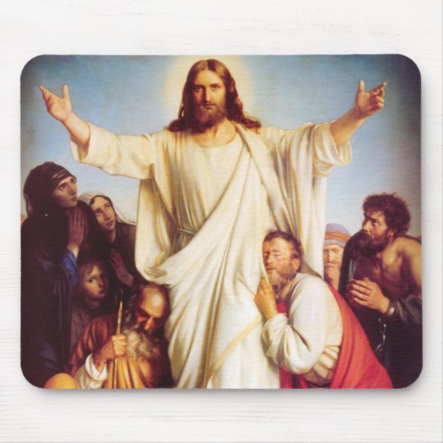 Carl Heinrich Bloch - Consolator Mouse Pad (Front)