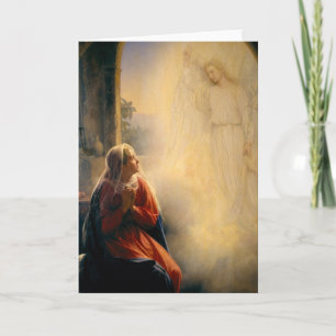 Carl Heinrich Bloch - The Annunciation Holiday Card