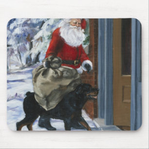 Carl Helping Santa Claus from <Carl's Christmas> b Mouse Pad