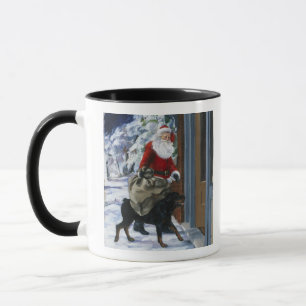 Carl Helping Santa Claus from <Carl's Christmas> b Mug