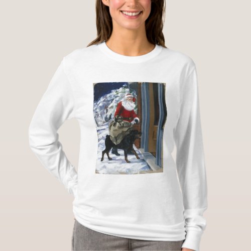 Carl Helping Santa Claus from Carls Christmas b T_Shirt