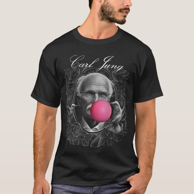 Carl Jung most influential psychiatrist homage T-Shirt (Front)