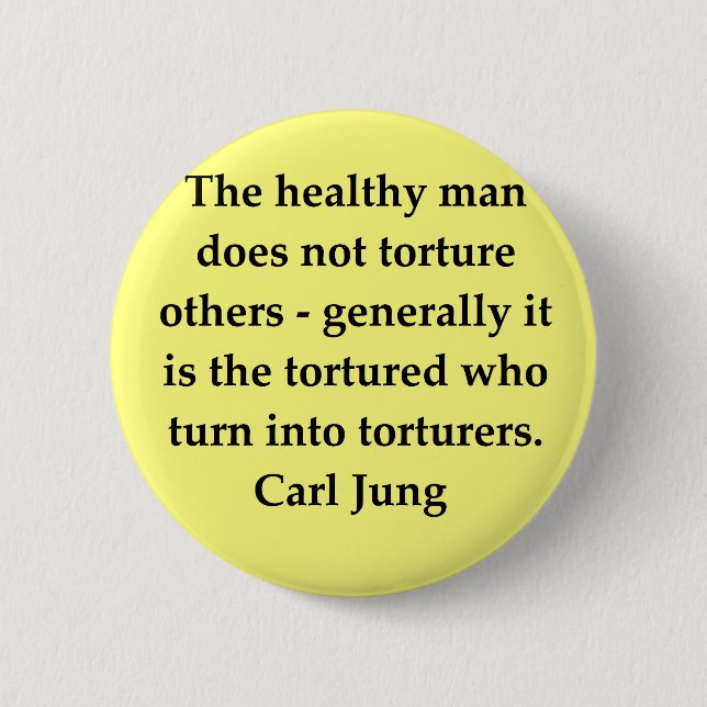 carl jung quote button (Front)