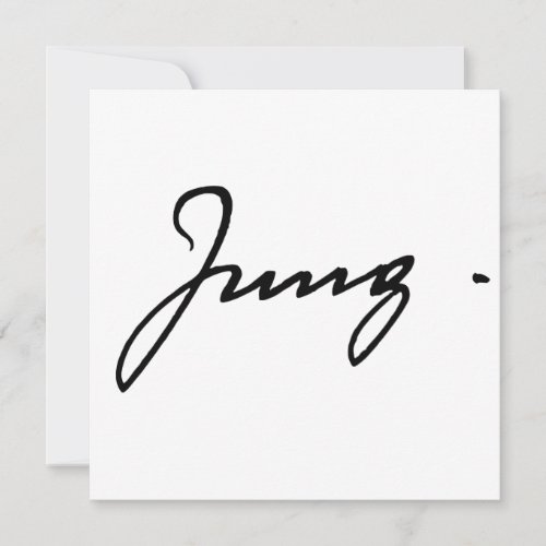 Carl Jung signature