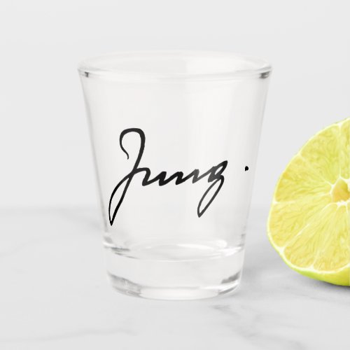 Carl Jung signature Shot Glass