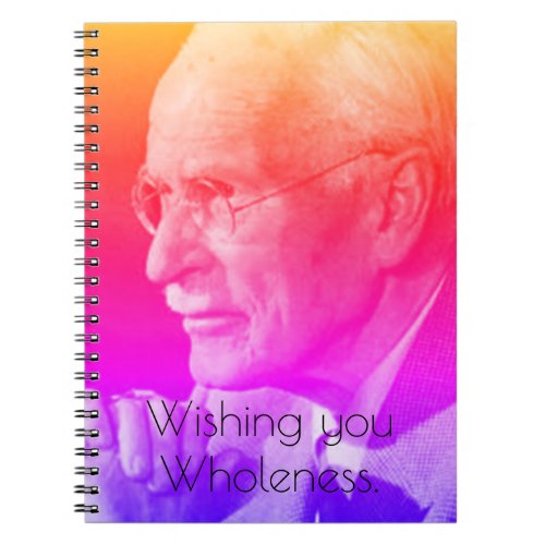 Carl Jung Wishing you Wholeness Note Paper Notebook