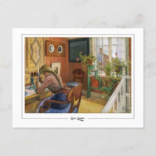 Carl Larsson 10 _ Fine Art Postcard