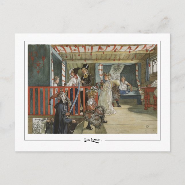 Carl Larsson #26 - Fine Art Postcard (Front)