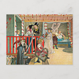 Carl Larsson - A Day of Celebration Postcard