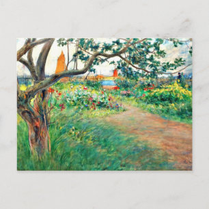 Carl Larsson art: Landscape at Marstrand Postcard