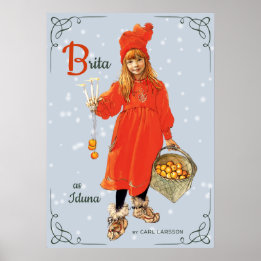 Carl Larsson Brita as Iduna 1901 CC0416 Poster