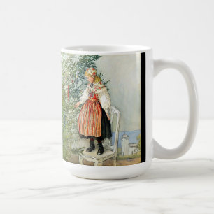 Carl Larsson Christmas Tree Trimming Costume Mug