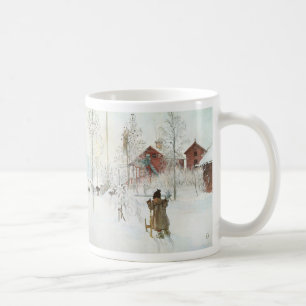 Carl Larsson Front Yard and the Wash House Coffee Mug