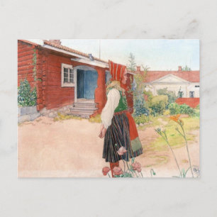 Carl Larsson The Falun Home Postcard
