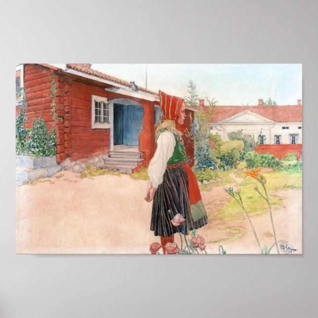 Carl Larsson  The Falun Home Poster (Front)