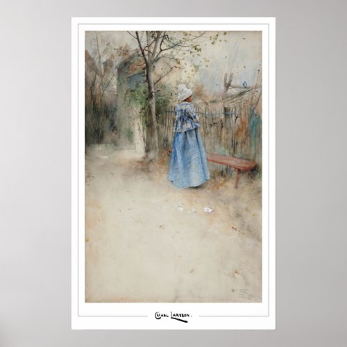 Carl Larsson Zedign Art Poster 304