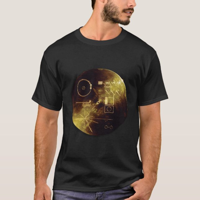 Carl Sagan'S Golden Record T-Shirt (Front)
