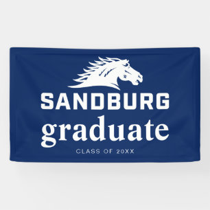 Carl Sandburg College Graduation Banner