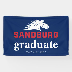 Carl Sandburg College Graduation Banner