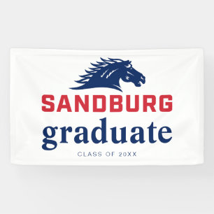 Carl Sandburg College Graduation Banner