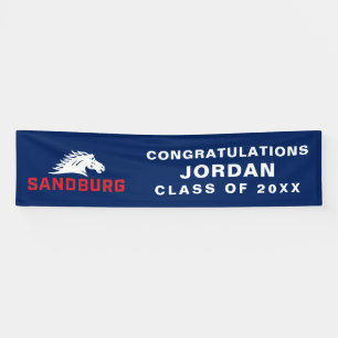Carl Sandburg College Graduation Banner